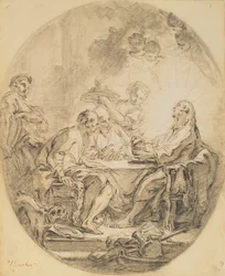 Pilgrims in Emmaus
